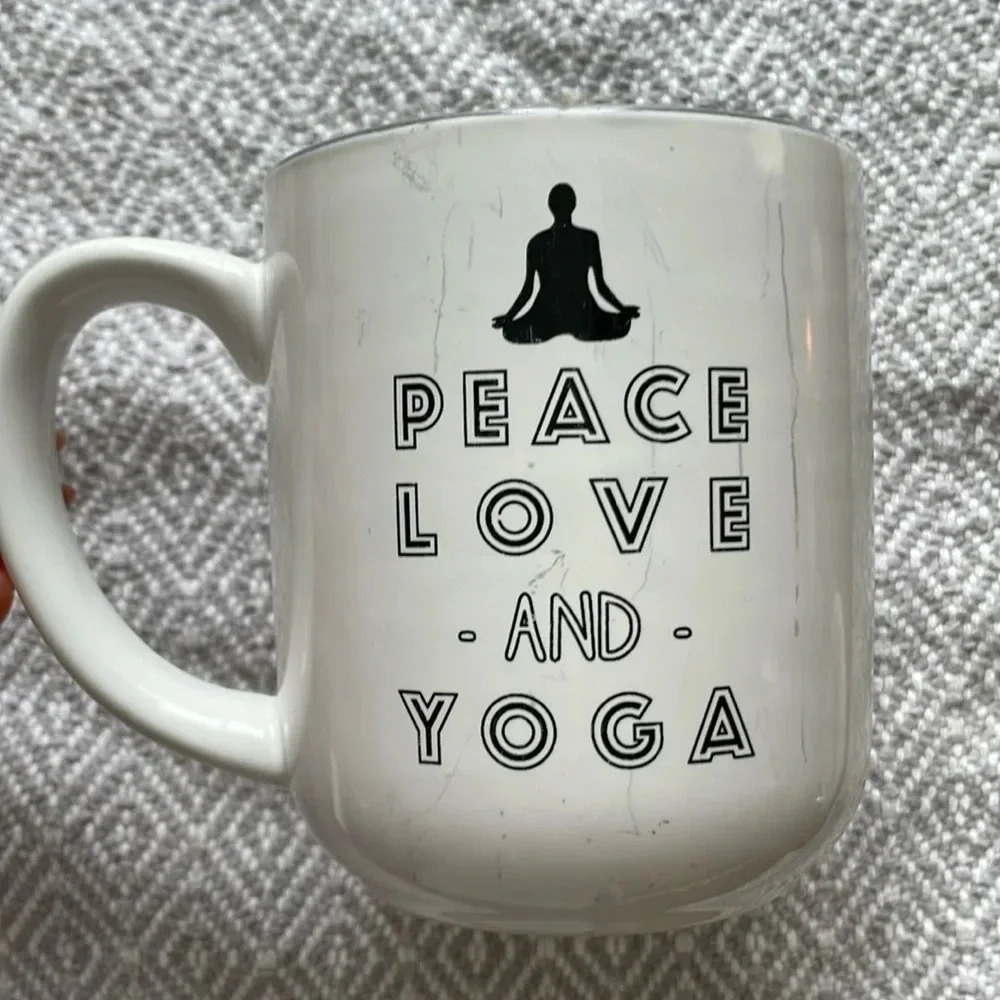 🔥4/$20 Peace Love and Yoga  mug